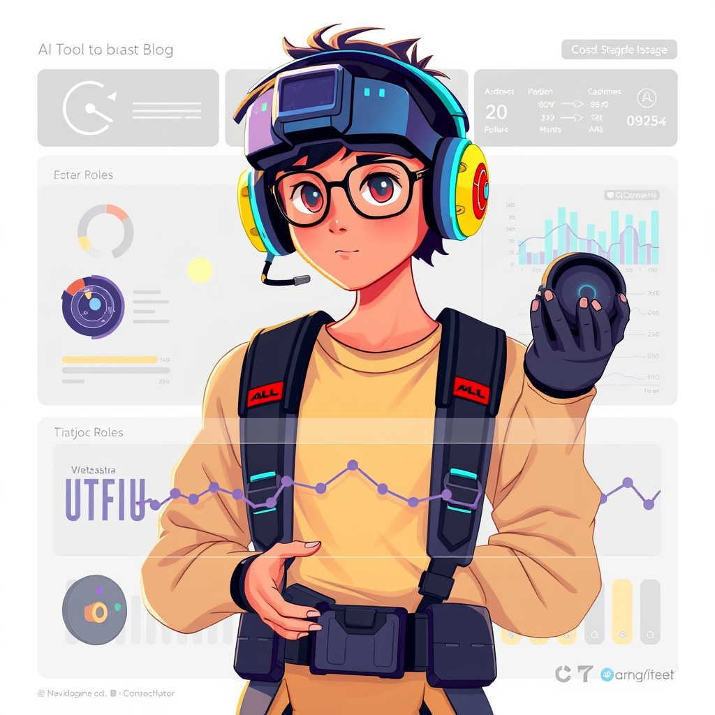 A dashboard showing AI tool usage across studio roles
