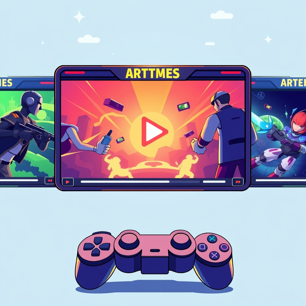 A row of ad-format examples: video, rewarded, playable